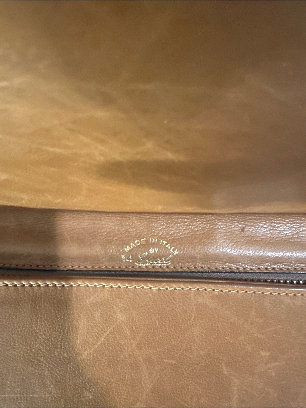 Gucci Brown & Tan Horse-bit Leather Crossbody Bag - Picture 7 of 7